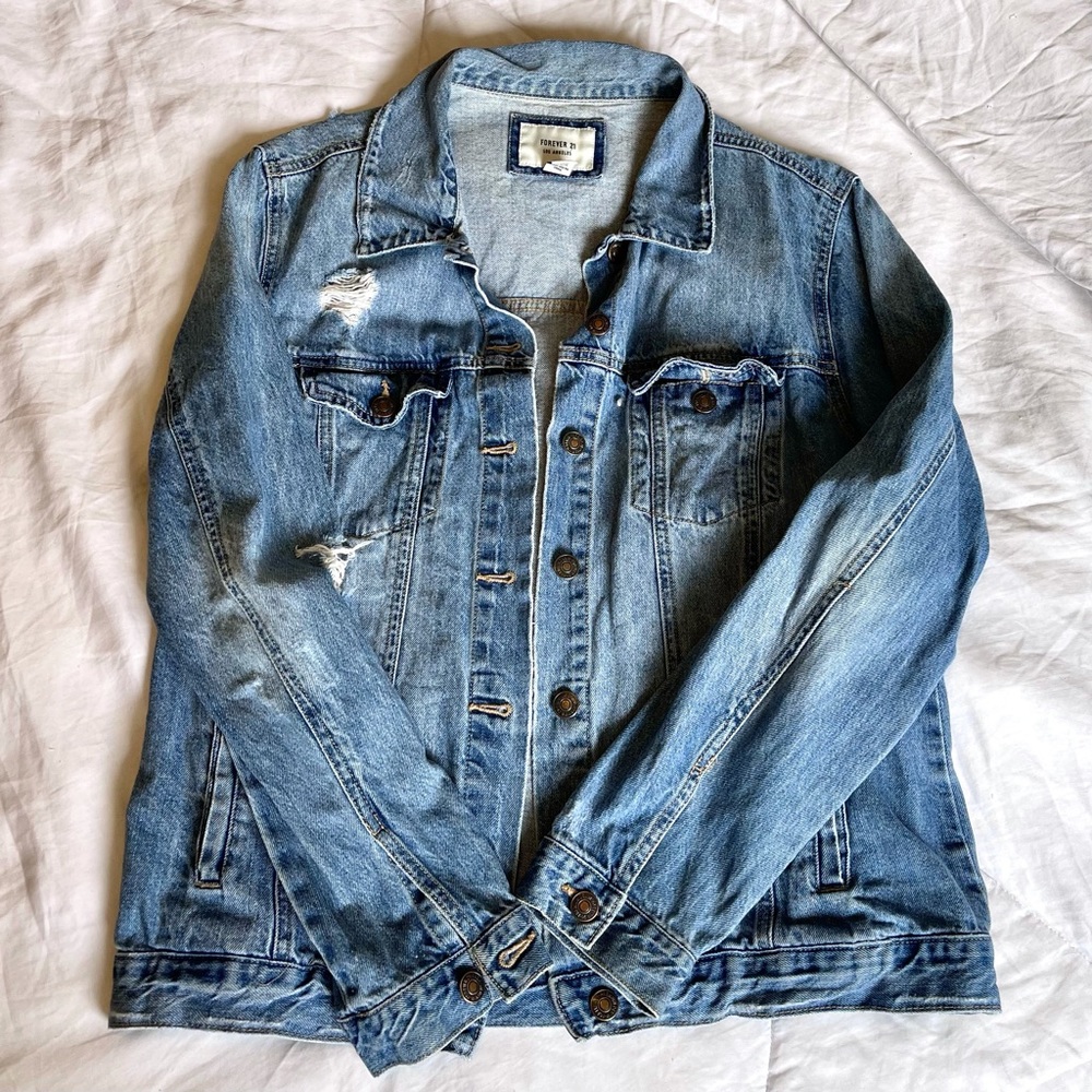 Forever 21 Denim Jean Jacket